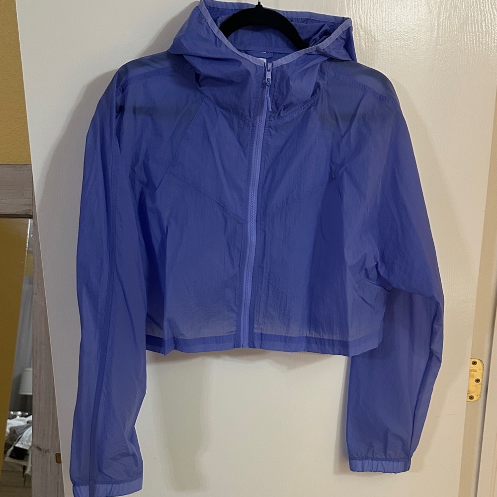 Women's Blue Hooded Jacket